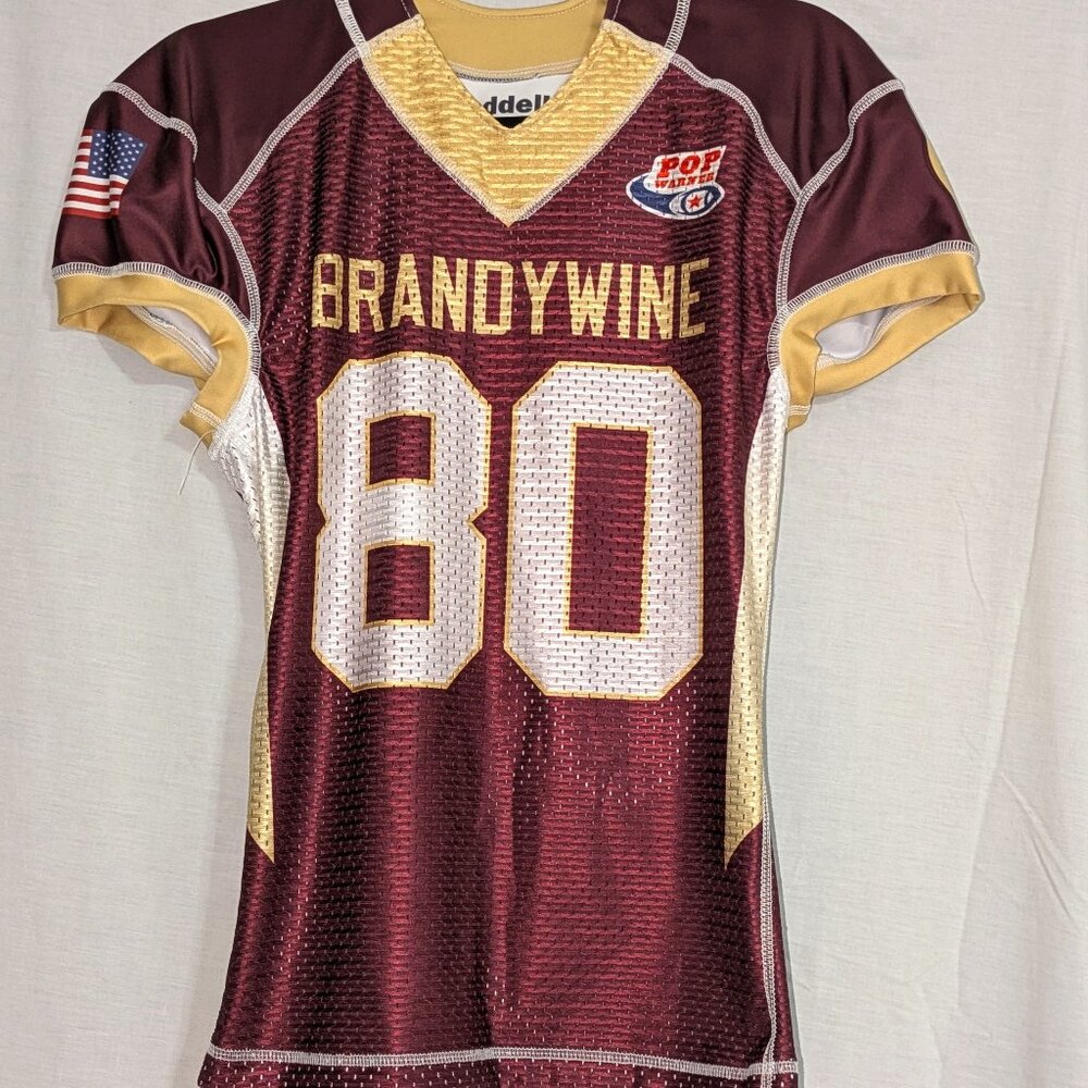 Pop Warner Brandy Wine Number 80 Jersey